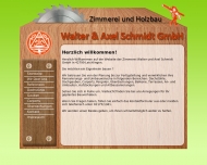 Bild Schmidt GmbH, Walter u. Axel Zimmerei u. Holzbau
