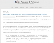 Website Dr. Kakuschke & Partner
