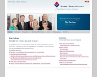 Website Nielsen Wiebe u. Partner Wirtschaftsprüfer , Steuerberater u. Rechtsanwältin