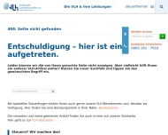 Website Beratungsstelle Vereinigte Lohnsteuerhilfe