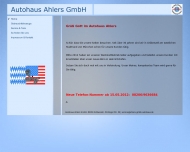 Bild Autohaus Ahlers GmbH KFZ-Service und Handel