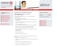 Website Versicherungen Siegemund Versicherungsvermittlung