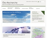 Bild ko-Recherche Bro fr Umweltforschung und -beratung GmbH
