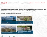 Bild Gefa Gesellsch. fr angewandte kologie u. Umweltplanung mbH