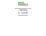 Bild NOSA Innovation Umwelttechnik GmbH