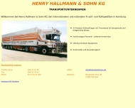 HENRY HALLMANN Fruchtspedition und K?hlspedition