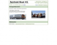 Reinhold Blust KG Transporte - Obsthandel