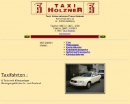 Bild Holzner Franz Taxi und Transporte