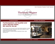 Website Wagner Christian Bautischlerei u. Innenausbau