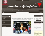 Website Autohaus Gümpelein
