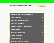 Bild Autohaus Weienburg GmbH Reichart