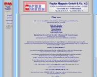 Website PM Papier Magazin