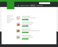 Website Sprehe Geflügel und Tiefkühlfeinkost Handels