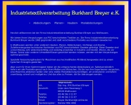 Bild Industrietextilverarbeitung Burkhard Breyer e.K.
