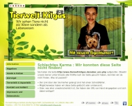 Website Tierwelt Kilgus