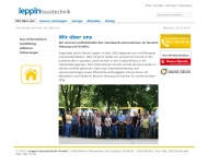 Website Leppin Haustechnik