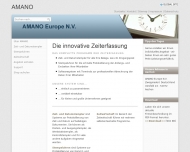 Bild AMANO Electronics Europe N.V. Zeiterfassungssysteme