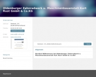 Bild Oldenburger Zahnradwerk u. Maschinenbauanstalt Kurt Rust GmbH & Co.KG