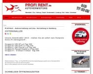 Bild Autovermietung Hamburg, Norderstedt und Lneburg .Profirent