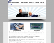 Website Paul Flüss Herstellung von Werkzeugen