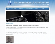 Website Paul Flüss Herstellung von Werkzeugen