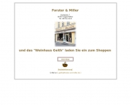 Bild Forster & Miller Weinhaus Albert Geith OHG