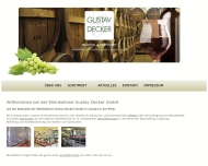 Bild Gustav Decker GmbH Weinbau u. Weinkellerei