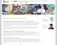Website Impfstoffwerk Dessau-Tornau