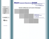 Website Bayer Computer-Pflege/ Service