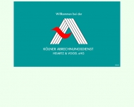Website Kölner Abrechnungsdienst Heiartz & Vogel