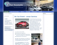 Website Car Cosmetic Autokomplettreinigungsgesellschaft