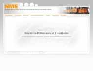 Bild Neuklln- Mittenwalder Eisenbahngesellschaft