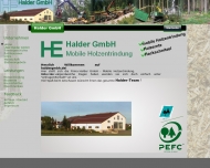 Bild Halder GmbH Mobile Holzentrindung