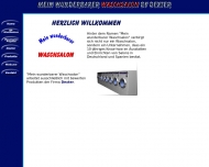 Website Waschsalon Wonderwash