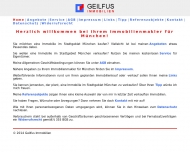 Website Geilfus Immobilien, Frank Geilfus M. A.