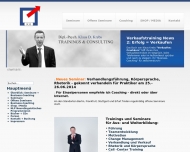 Website Klaus Krebs: Training - Consulting - Coaching