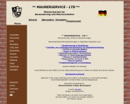 Website MAURERSERVICE