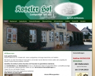 Bild Landgasthaus Koseler Hof