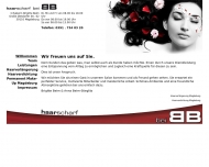 Website Haarscharf Salon Inh. Heidrun Fritze Friseur, Nagelstudio, Fußplege und Kosmetik