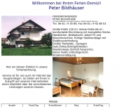 Bild Bildhuser Peter Ferienwohnungen