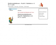 Bild Elektroinstallationen Rudi M. Walleitner e.K. Inh. Alexander Layritz