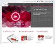 Bild Ferrari electronic Aktiengesellschaft