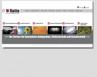 Website Ulrich Rotte Anlagenbau- und Fördertechnik