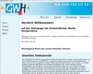 Bild Gemeindliche Werke Strom- Wasserversorgung