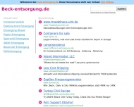 Bild Beck Entsorgung mit System GmbH