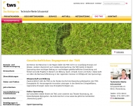 Website Technische Werke Schussental