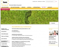 Website Technische Werke Schussental