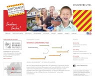 Website 1. Umschlagseite Rohr-Frei-Schnelldienst Axel Zimmerbeutel