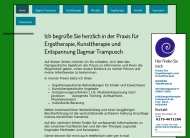 Website Praxis für Ergotherapie, Kunsttherapie und Entspannung Dagmar Trampusch