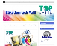 Bild Top - Label GmbH & Co. KG Hafteetiketten Sleeves Grafik